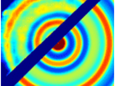 Electron diffraction pattern